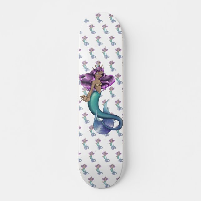Mermaid Iole Skateboard (Front)