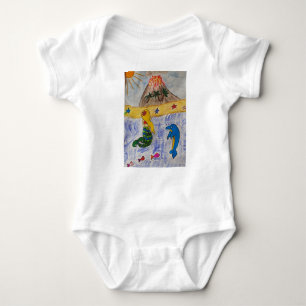 Mermaid Island Baby Bodysuit