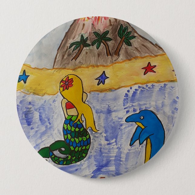 Mermaid Island Badge (Front)