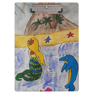 Mermaid Island Clipboard