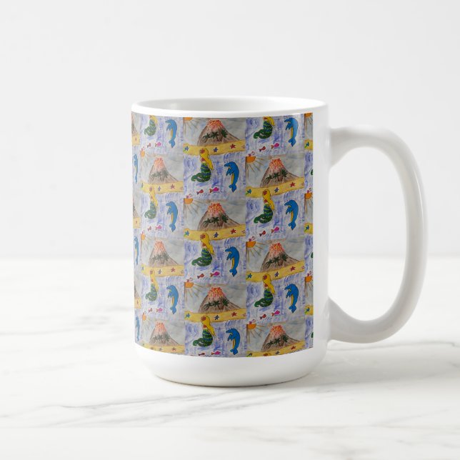 Mermaid Island Mug (Right)