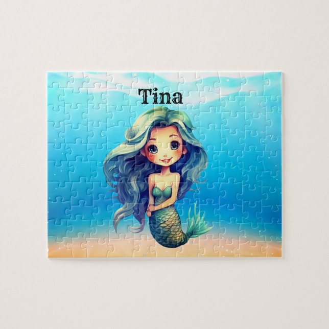 Mermaid Jigsaw Puzzle (Horizontal)