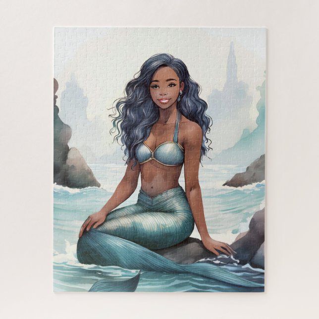 Mermaid Jigsaw Puzzle (Vertical)