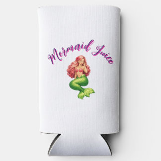 Mermaid Juice Seltzer Can Cooler