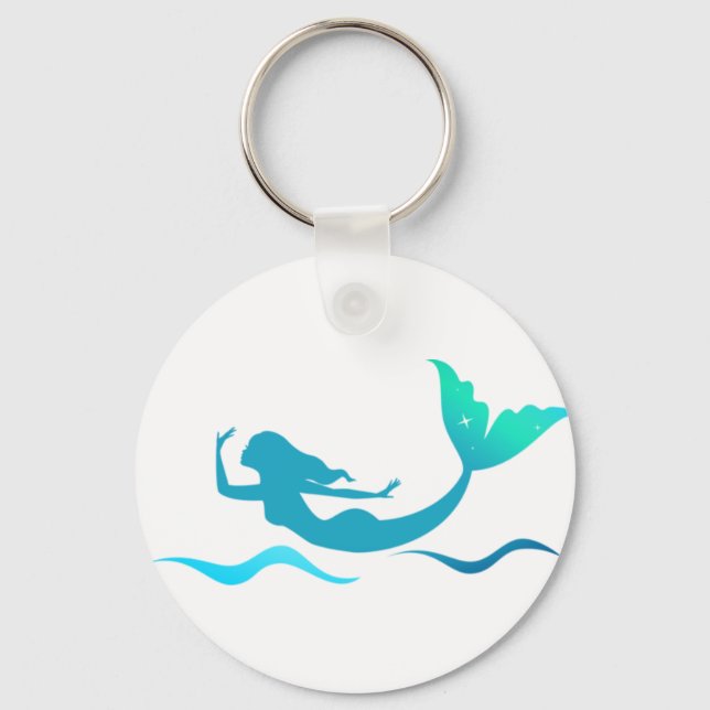 Mermaid Keychain (Front)