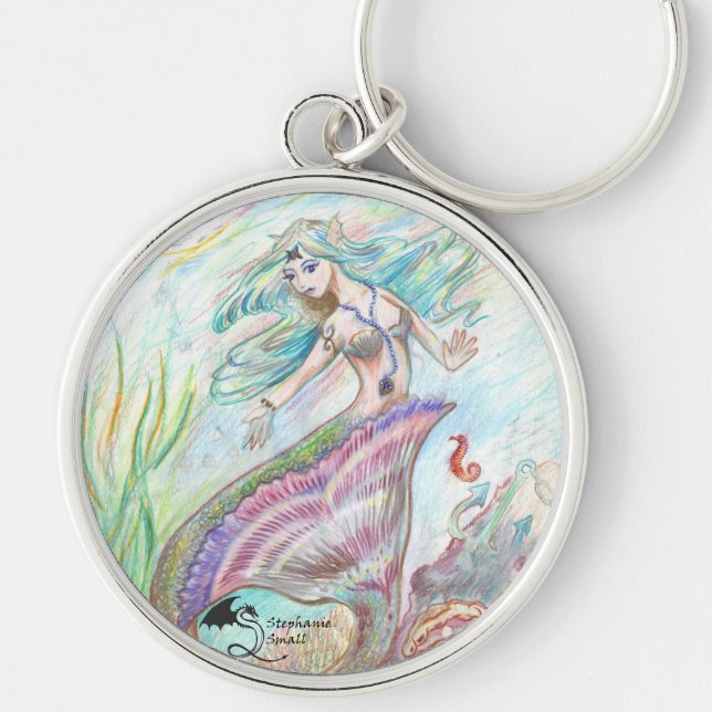 Mermaid Keychain (Front)