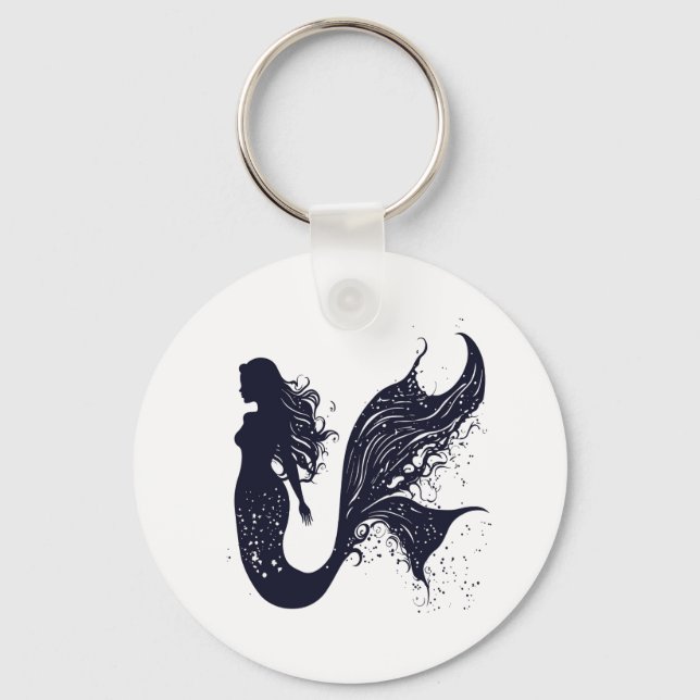 Mermaid Keychain (Front)