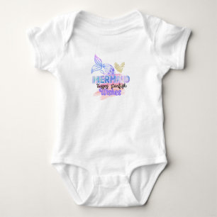 Mermaid kisses baby bodysuit