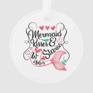 Mermaid Kisses Starfish Wishes Ornament