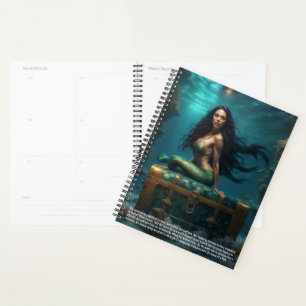 Mermaid Legend Calendar Planner