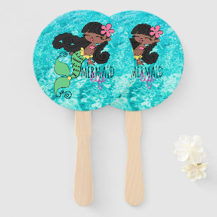 Mermaid Life B Hand Fan