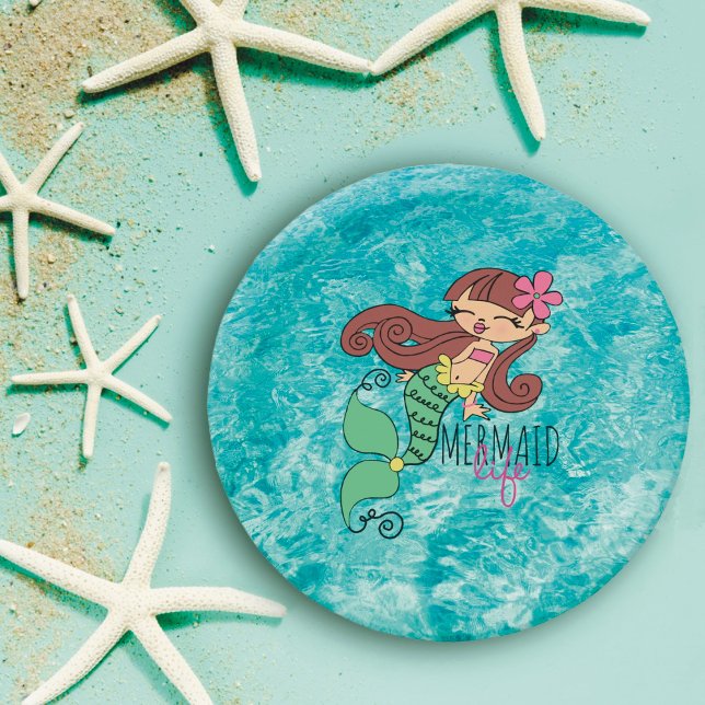 Mermaid Life Paper Plates (Creator Uploaded)