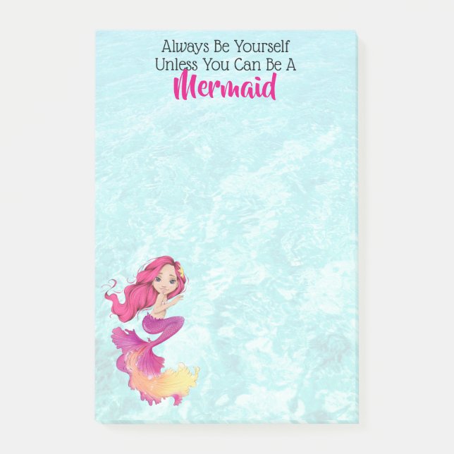 Mermaid Life Post-it Notes (Front)