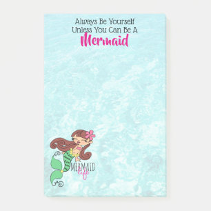 Mermaid Life Post-it Notes
