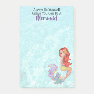 Mermaid Life Post-it Notes