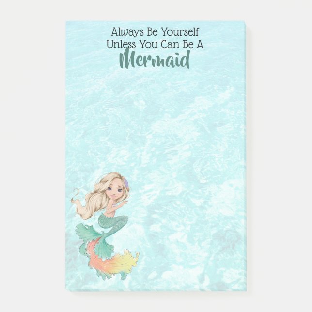 Mermaid Life Post-it Notes (Front)