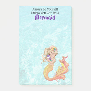 Mermaid Life Post-it Notes