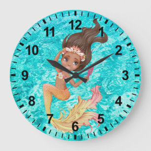 Mermaid Life Wall Clock