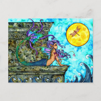 Mermaid Longing Postcard