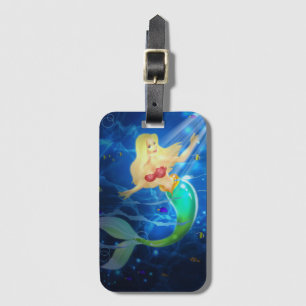 Mermaid Luggage Tag