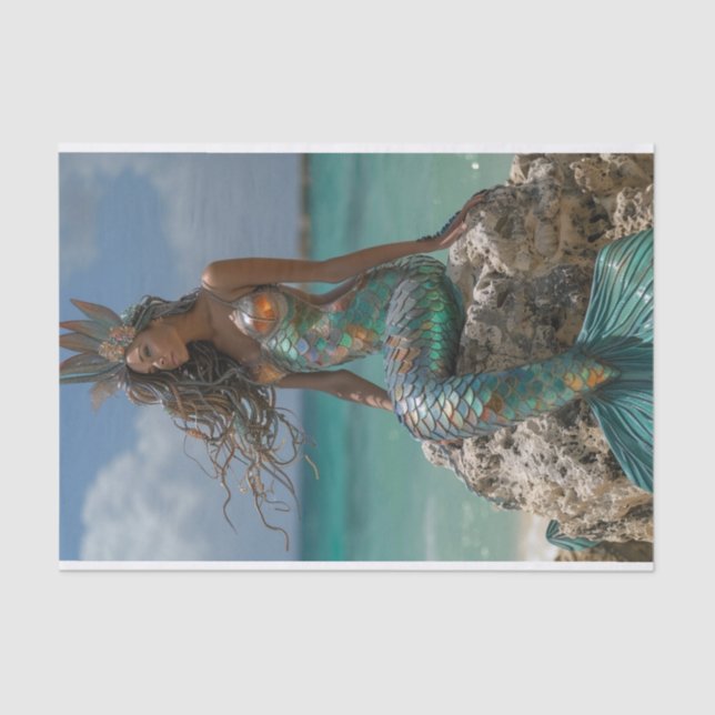 Mermaid Lyfe18 Tissue Paper (Front)