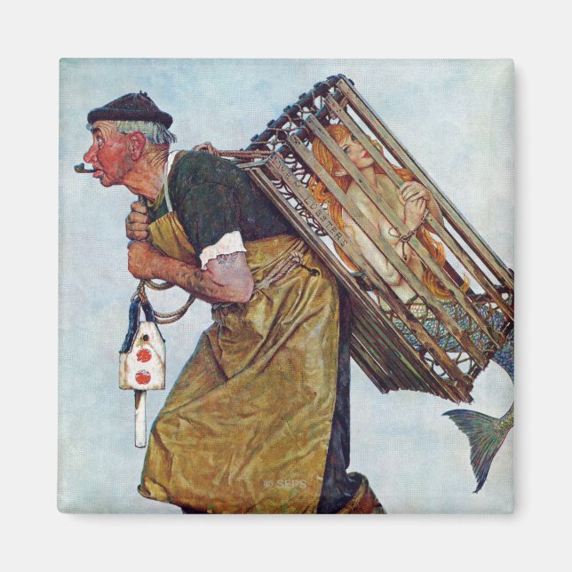 Mermaid Magnet (Front)