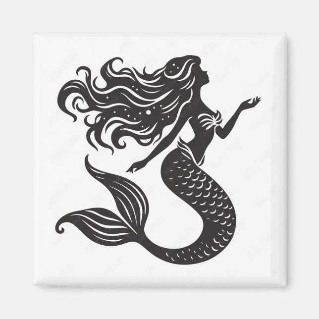 Mermaid Magnet (Front)