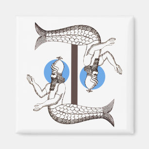 Mermaid male Emperor Triton Magnet