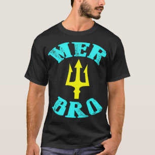 Mermaid Merbro Mer Bro for Brother Matching Family T-Shirt