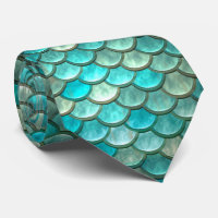 Mermaid minty green fish scales pattern