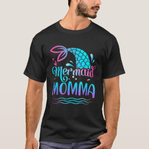 Mermaid Momma Cute Mermaid Birthday Family Matchin T-Shirt