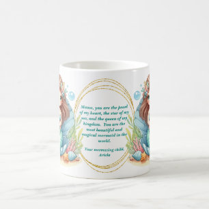 Mermaid Mother's Gift Mug with Beautiful Message