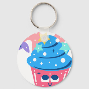 Mermaid muffin key ring
