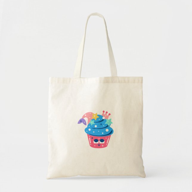 Mermaid muffin tote bag (Front)