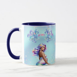 Mermaid Mum Pregnancy Baby Shower Personalised Mug