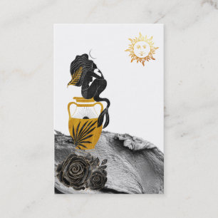 *~* Mermaid Mystic Sun Gold Luna Business Card