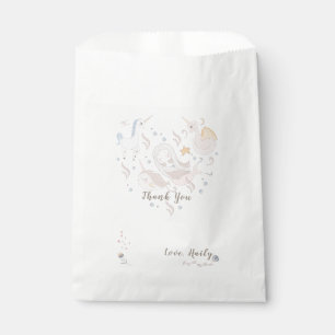 Mermaid Narwhal Dragon Unicorn Party Thank You Favour Bag
