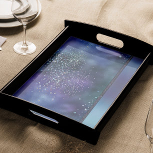 Mermaid Nautical Glam   Dark Blue Purple Teal Tissue Paper