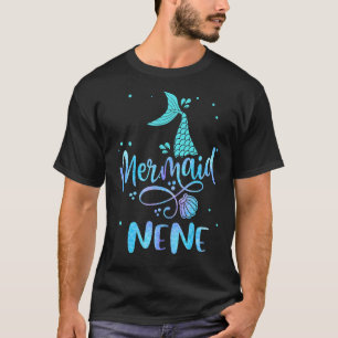 Mermaid Nene Women Family Matching Party Squad T-Shirt