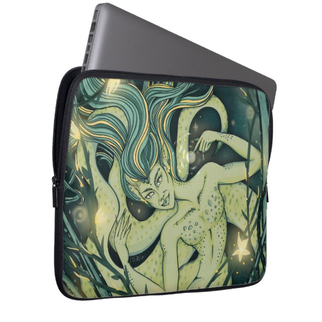 Mermaid Neoprene Laptop Sleeve 13 inch (Front Right)