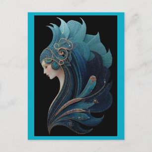 MERMAID NOIR #2 POSTCARD