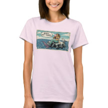 Mermaid Not Today Funny-Tee