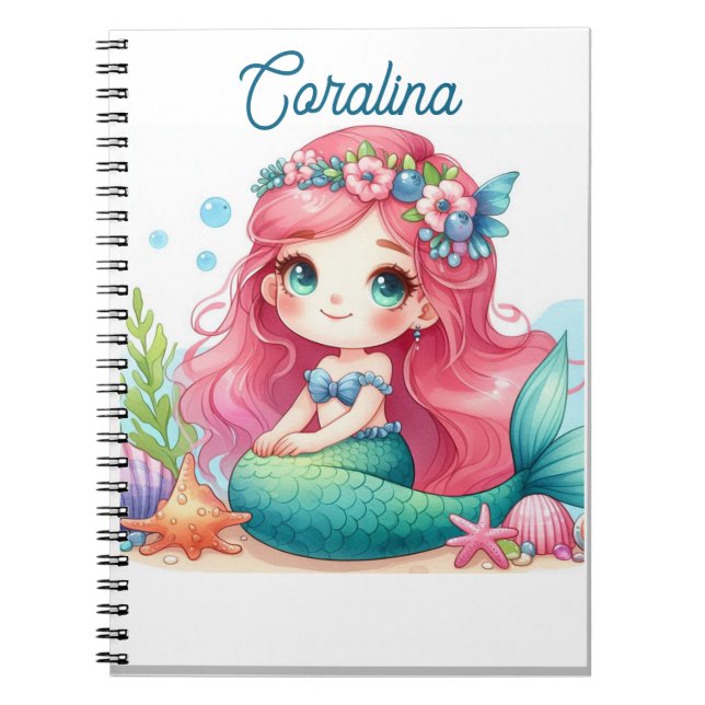 Mermaid Notebook (Front)