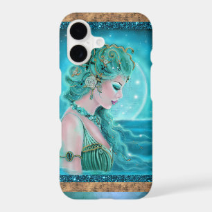 Mermaid ocean art by Renee Lavoie