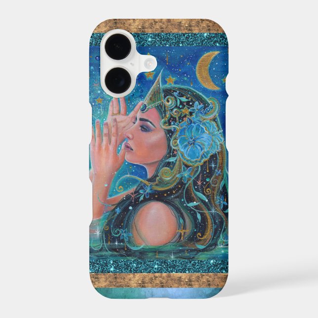Mermaid ocean art by Renee Lavoie (Back)