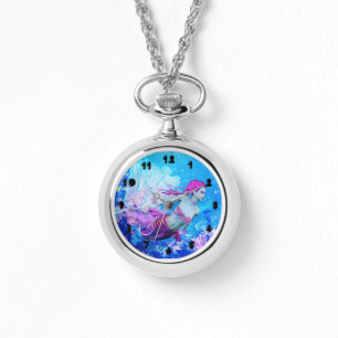 Mermaid of the Coral Veil Watch