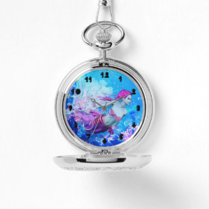 Mermaid of the Coral Veil Watch