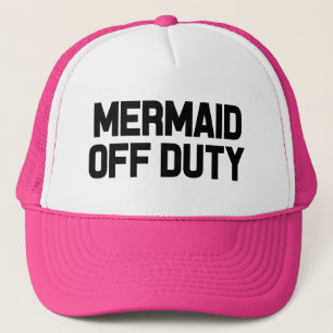 Mermaid off duty funny women's hat