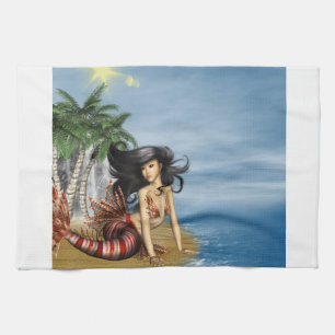 Mermaid on Beach Towel