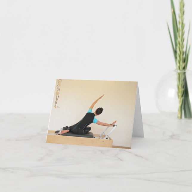 Mermaid on Reformer Card (Front)